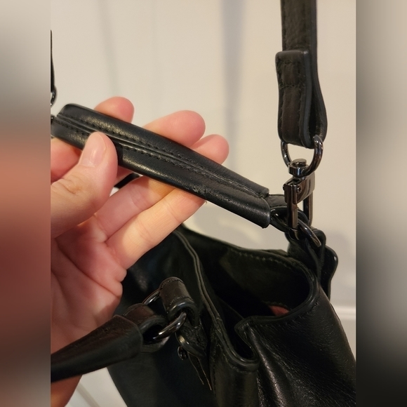 Kooba Mini Jonnie Crossbody Black Purse - Picture 8 of 15